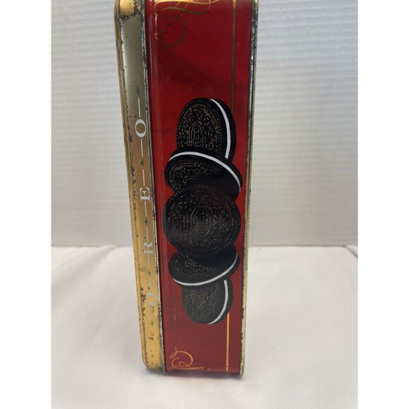 1994 Vintage Unlock The Magic With Oreo Grandfather Remembers Christmas Tin USA - Picture 4 of 10